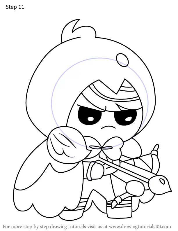 How to Draw Beet Cookie from Cookie Run Kingdom (Cookie Run: Kingdom ...