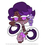 How to Draw Lilac Cookie from Cookie Run Kingdom