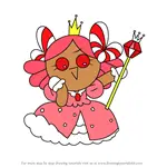 How to Draw Princess Cookie from Cookie Run Kingdom