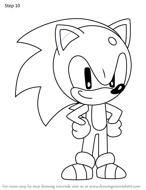 How to Draw Sonic Cookie from Cookie Run Kingdom (Cookie Run: Kingdom ...