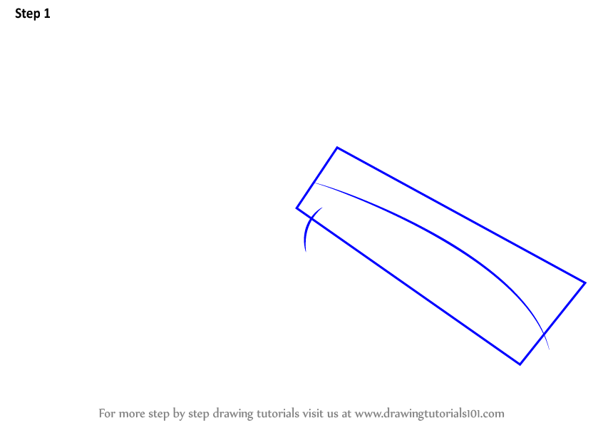 Learn How to Draw Butterfly Knife from Counter Strike (Counter Strike