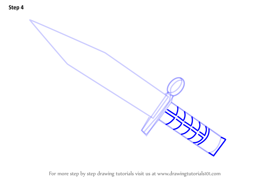 M9 bayonet чертеж