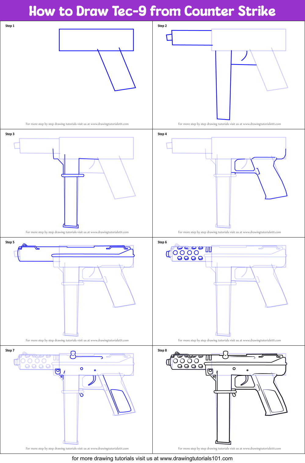 Tec 9 чертежи