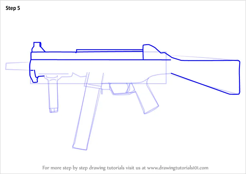 Ump 45 чертеж гравировка