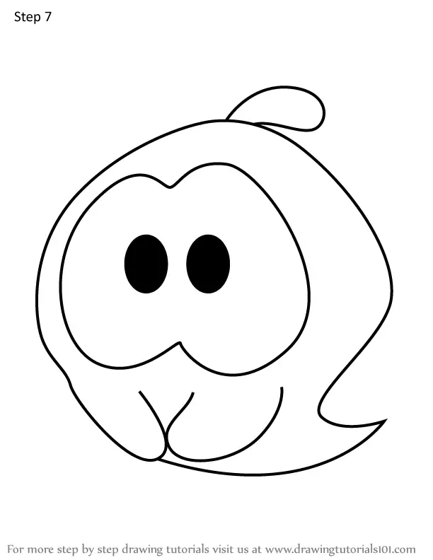 How to Draw Ghost from Cut the Rope (Cut the Rope) Step by Step ...