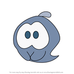 How to Draw Ghost from Cut the Rope