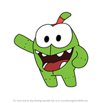 How to Draw Nom of Steel from Cut the Rope
