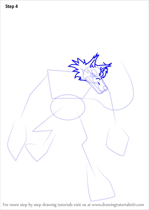 How to Draw Dark Talbain from Darkstalkers (Darkstalkers) Step by Step ...