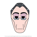 How to Draw Anton Ego from Disney Emoji Blitz