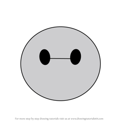 How to Draw Baymax from Disney Emoji Blitz