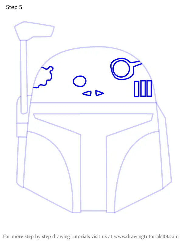 How to Draw Boba Fett from Disney Emoji Blitz (Disney Emoji Blitz) Step ...