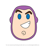 How to Draw Buzz Lightyear from Disney Emoji Blitz