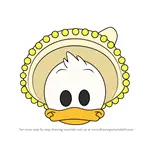 How to Draw Caballero Donald from Disney Emoji Blitz