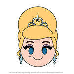 How to Draw Charlotte La Bouff from Disney Emoji Blitz