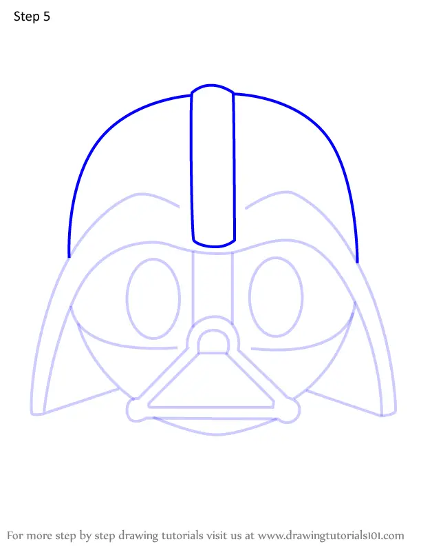 How to Draw Darth Vader from Disney Emoji Blitz (Disney Emoji Blitz ...