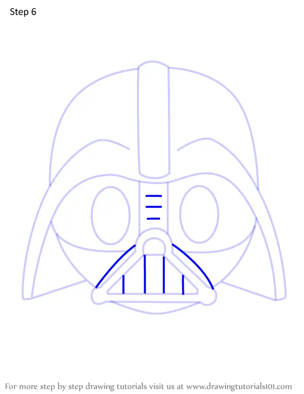 How to Draw Darth Vader from Disney Emoji Blitz (Disney Emoji Blitz ...