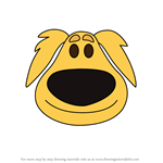 How to Draw Dug from Disney Emoji Blitz