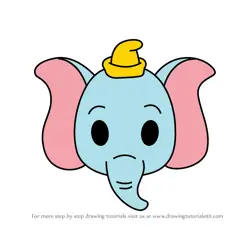 How to Draw Dumbo from Disney Emoji Blitz