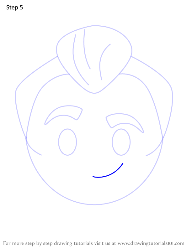 How to Draw Gaston from Disney Emoji Blitz (Disney Emoji Blitz) Step by ...