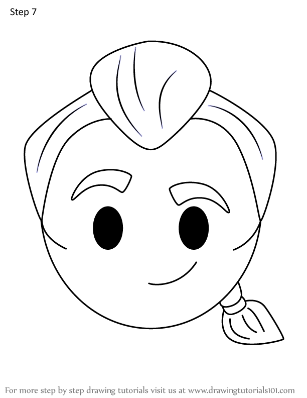 How to Draw Gaston from Disney Emoji Blitz (Disney Emoji Blitz) Step by ...