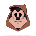 How to Draw Ghost of Christmas Future Pete from Disney Emoji Blitz