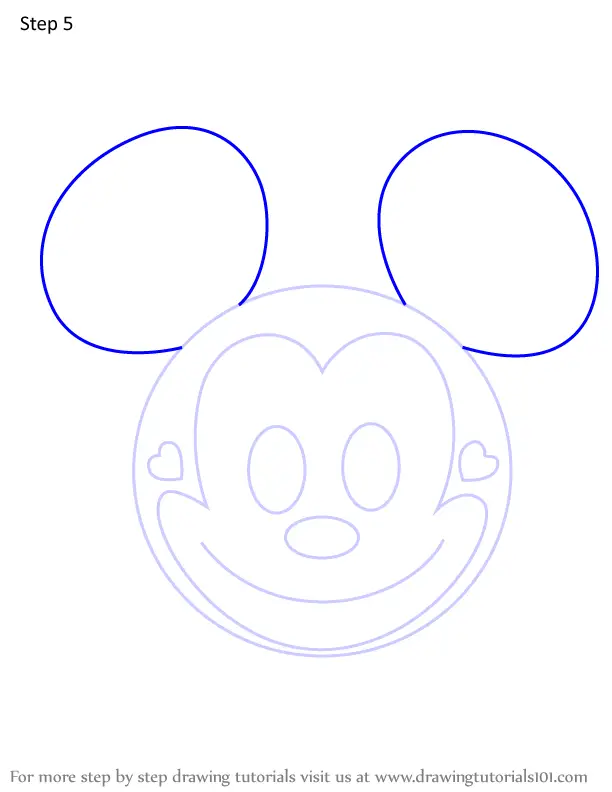 How To Draw Gingerbread Mickey From Disney Emoji Blitz (disney Emoji 