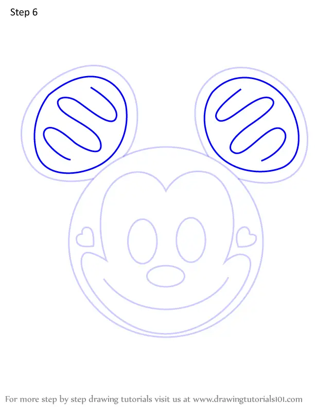 How to Draw Gingerbread Mickey from Disney Emoji Blitz (Disney Emoji ...