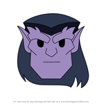 How to Draw Goliath from Disney Emoji Blitz