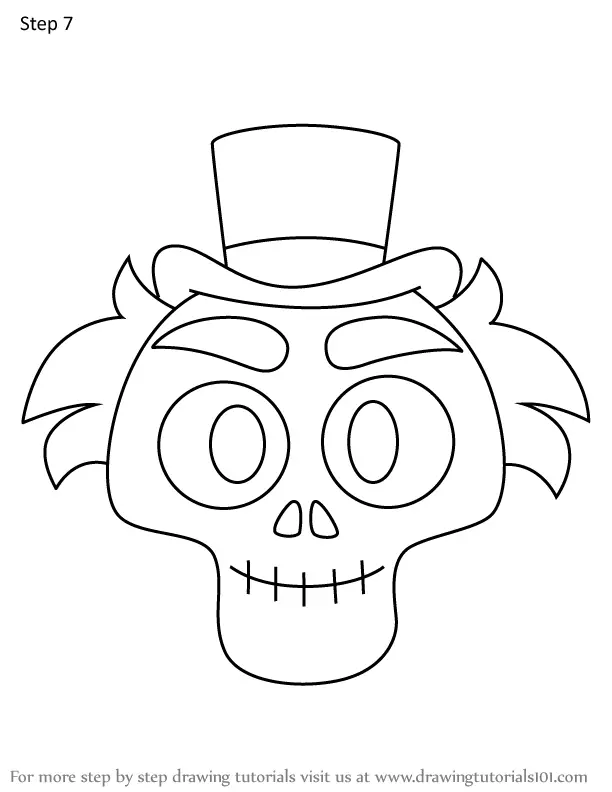 How To Draw Hatbox Ghost From Disney Emoji Blitz (disney Emoji Blitz 