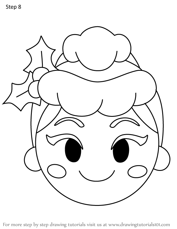 How To Draw Holiday Cinderella From Disney Emoji Blitz (disney Emoji 