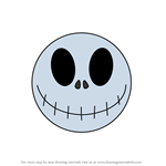 How to Draw Jack Skellington from Disney Emoji Blitz