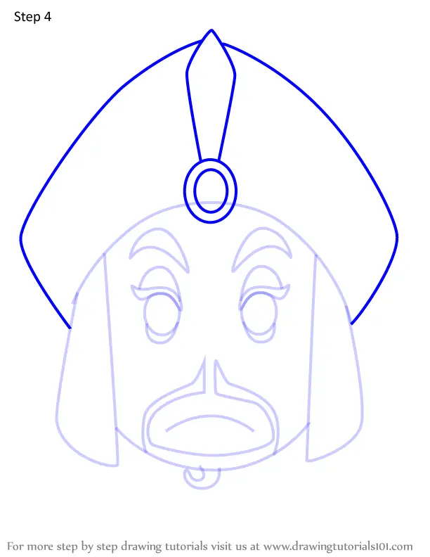 How To Draw Jafar From Disney Emoji Blitz (disney Emoji Blitz) Step By 