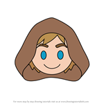 How to Draw Jedi Master Luke from Disney Emoji Blitz