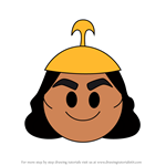 How to Draw Kronk from Disney Emoji Blitz