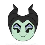 How to Draw Maleficent from Disney Emoji Blitz