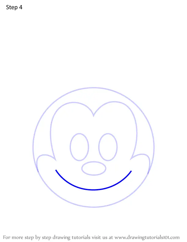 How to Draw Mickey Mouse from Disney Emoji Blitz (Disney Emoji Blitz ...