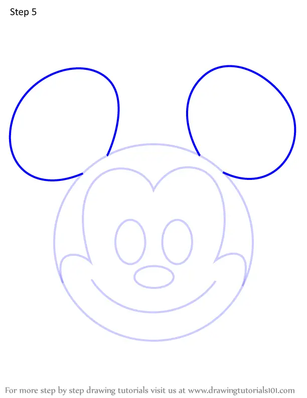 How to Draw Mickey Mouse from Disney Emoji Blitz (Disney Emoji Blitz ...