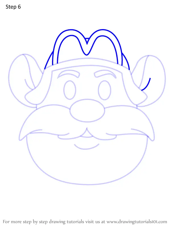 How to Draw Monterey Jack from Disney Emoji Blitz (Disney Emoji Blitz ...