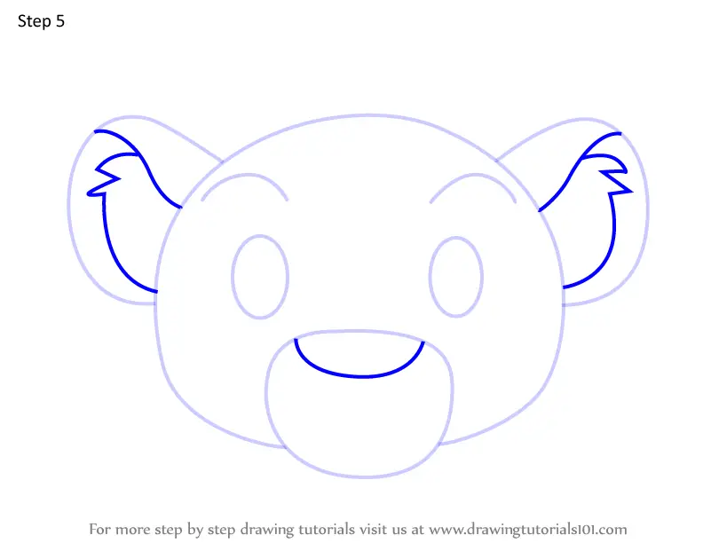 How to Draw Nala from Disney Emoji Blitz (Disney Emoji Blitz) Step by ...