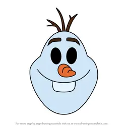 How to Draw Olaf from Disney Emoji Blitz