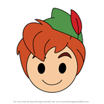 How to Draw Peter Pan from Disney Emoji Blitz