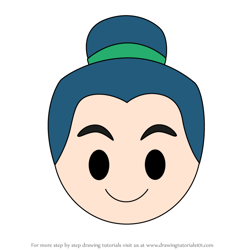 How to Draw Ping from Disney Emoji Blitz