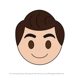 How to Draw Prince Charming from Disney Emoji Blitz