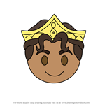 How to Draw Prince Naveen from Disney Emoji Blitz