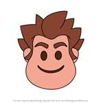 How to Draw Ralph from Disney Emoji Blitz