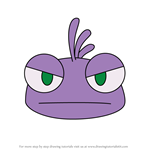 How to Draw Randall from Disney Emoji Blitz