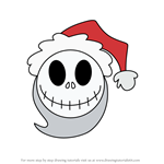 How to Draw Santa Jack from Disney Emoji Blitz
