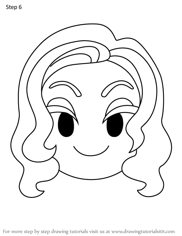 How to Draw Sarah Sanderson from Disney Emoji Blitz (Disney Emoji Blitz ...