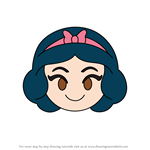 How to Draw Snow White from Disney Emoji Blitz