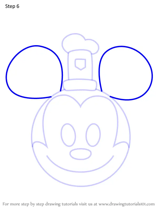 How to Draw Steamboat Willie Mickey from Disney Emoji Blitz (Disney ...